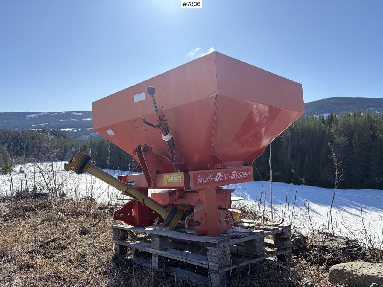 1998 Rauch MDS 81 Fertilizer spreader - Esparcidor de fertilizantes: foto 4 1998 Rauch MDS 81 Fertilizer spreader - Esparcidor de fertilizantes: foto 4