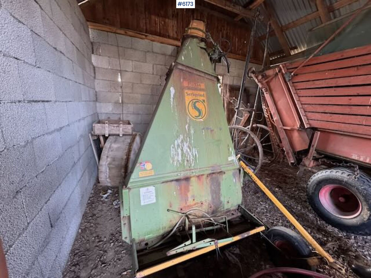 1998 Serigstad FS134 forage harvester - Maquinaria de henificación: foto 3 1998 Serigstad FS134 forage harvester - Maquinaria de henificación: foto 3