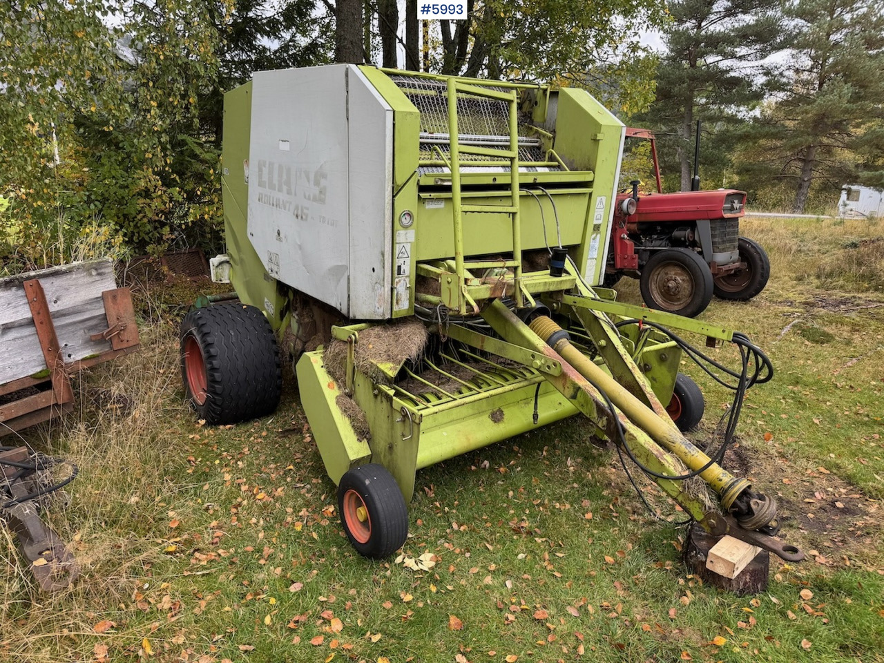 Maquinaria de henificación 1999 Claas Rollant 46 Rotocut and a dividing baler.: foto 9 Maquinaria de henificación 1999 Claas Rollant 46 Rotocut and a dividing baler.: foto 9