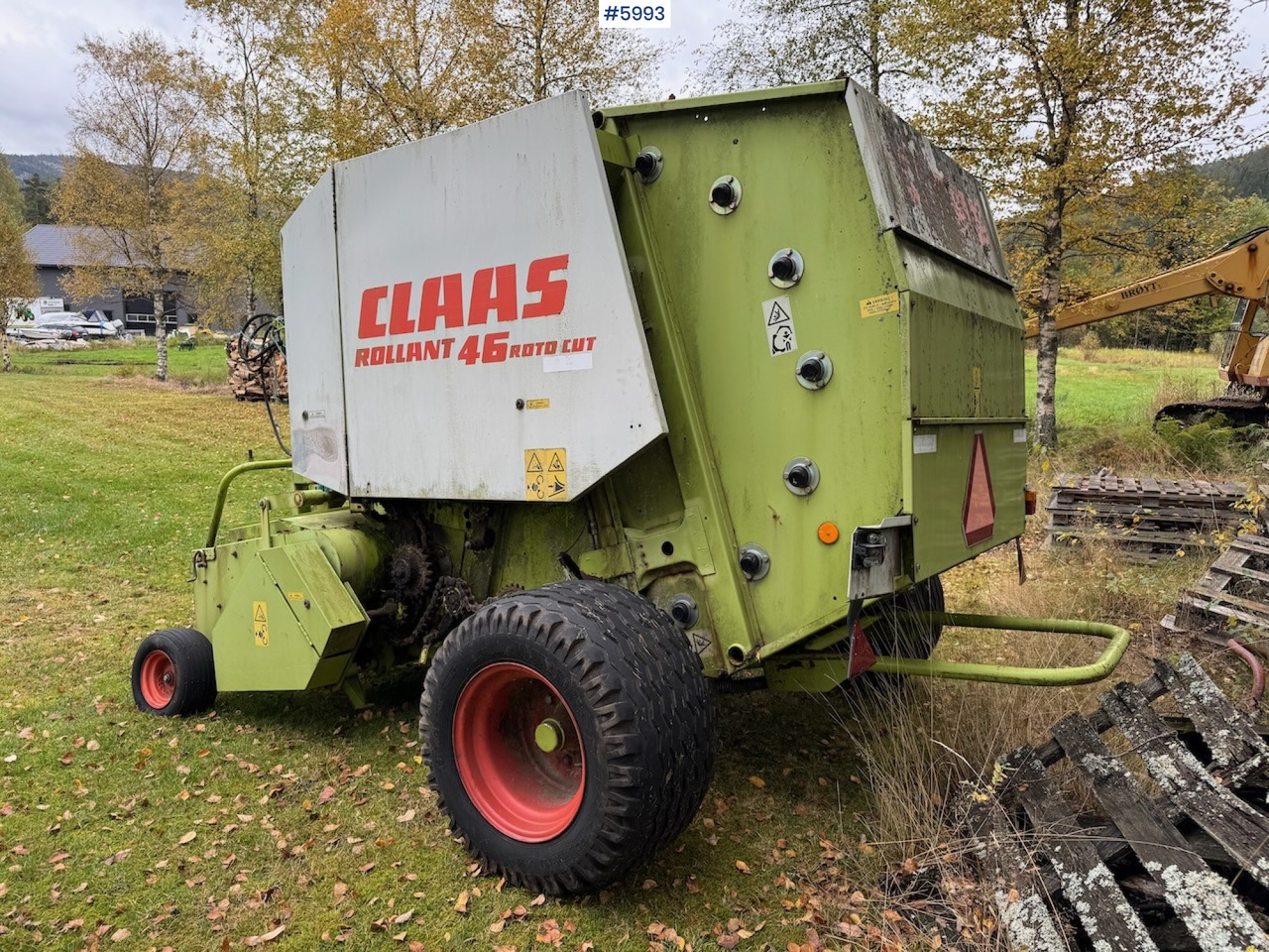 Maquinaria de henificación 1999 Claas Rollant 46 Rotocut and a dividing baler.: foto 8 Maquinaria de henificación 1999 Claas Rollant 46 Rotocut and a dividing baler.: foto 8