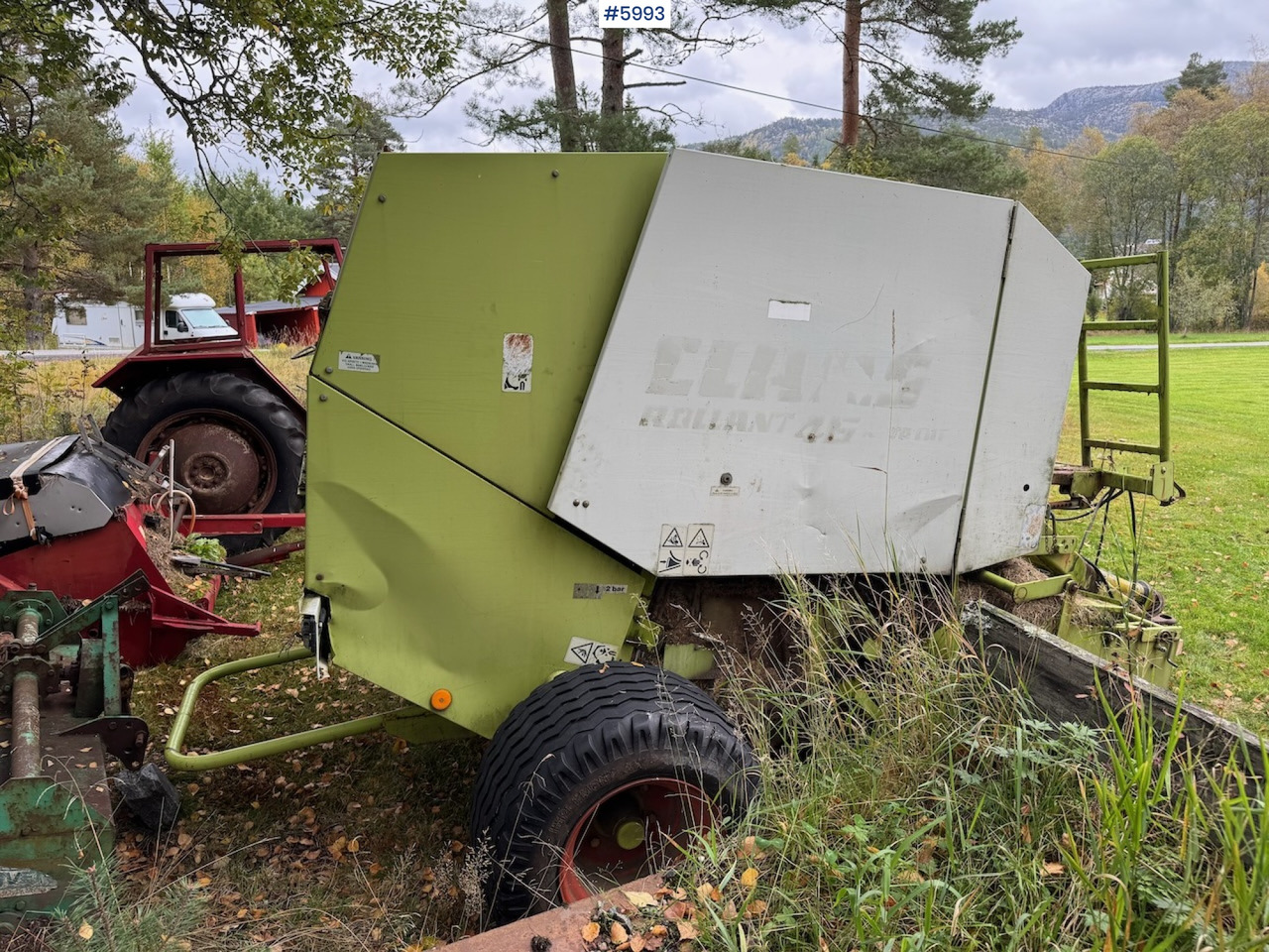 Maquinaria de henificación 1999 Claas Rollant 46 Rotocut and a dividing baler.: foto 16 Maquinaria de henificación 1999 Claas Rollant 46 Rotocut and a dividing baler.: foto 16