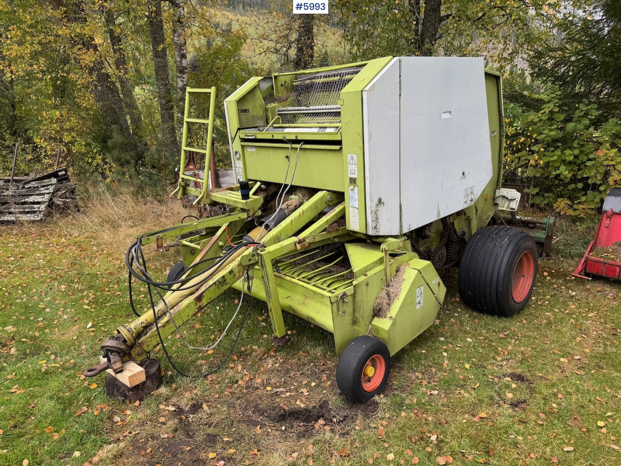 Maquinaria de henificación 1999 Claas Rollant 46 Rotocut and a dividing baler.: foto 11 Maquinaria de henificación 1999 Claas Rollant 46 Rotocut and a dividing baler.: foto 11