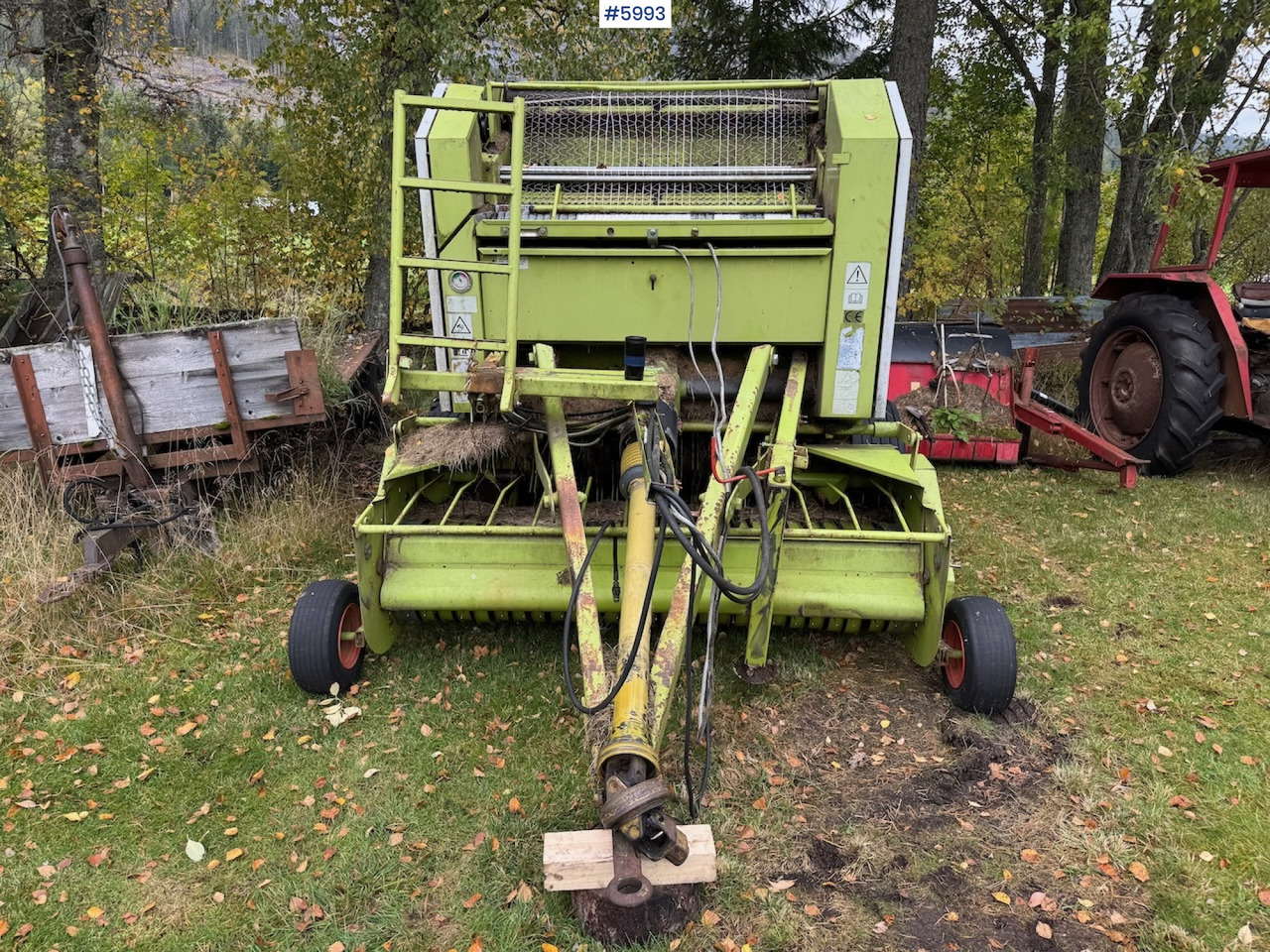 Maquinaria de henificación 1999 Claas Rollant 46 Rotocut and a dividing baler.: foto 10 Maquinaria de henificación 1999 Claas Rollant 46 Rotocut and a dividing baler.: foto 10