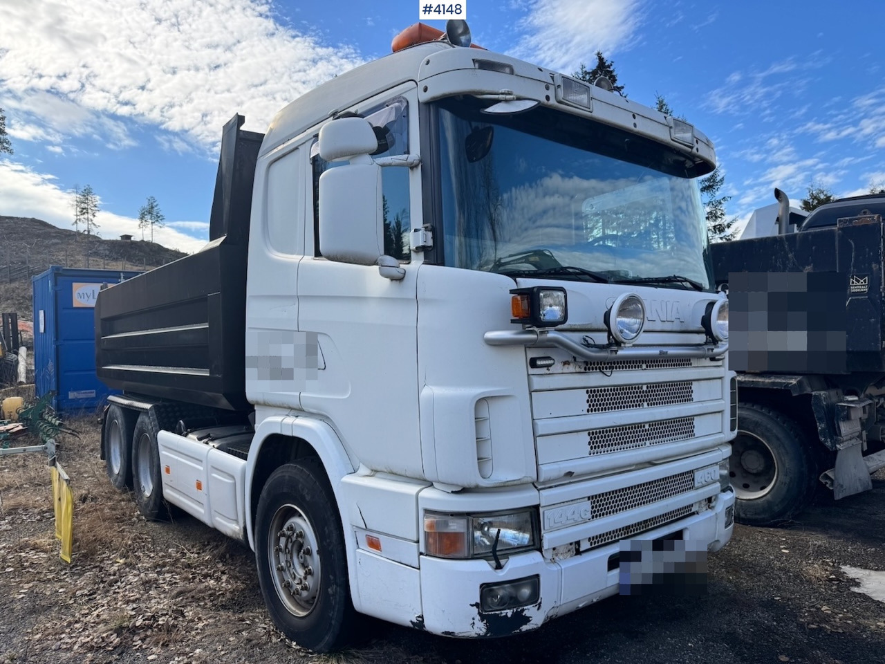 1999 Scania 144G Tippbil - Volquete camión: foto 1 1999 Scania 144G Tippbil - Volquete camión: foto 1