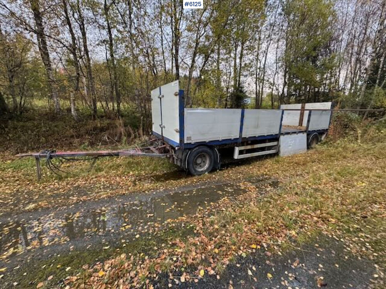 2001 Istrail 3 axle flatbed trailer - Góndola rebajadas remolque: foto 1 2001 Istrail 3 axle flatbed trailer - Góndola rebajadas remolque: foto 1