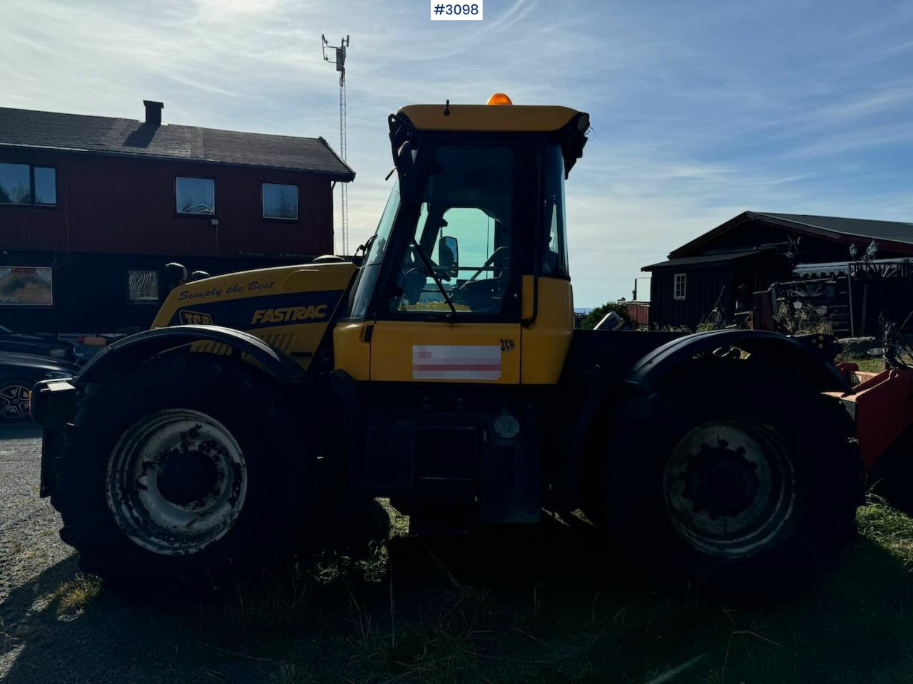Tractor 2001 JCB Fastrac 3185 4x4. The plow rigged and two sets of tires.: foto 8 Tractor 2001 JCB Fastrac 3185 4x4. The plow rigged and two sets of tires.: foto 8
