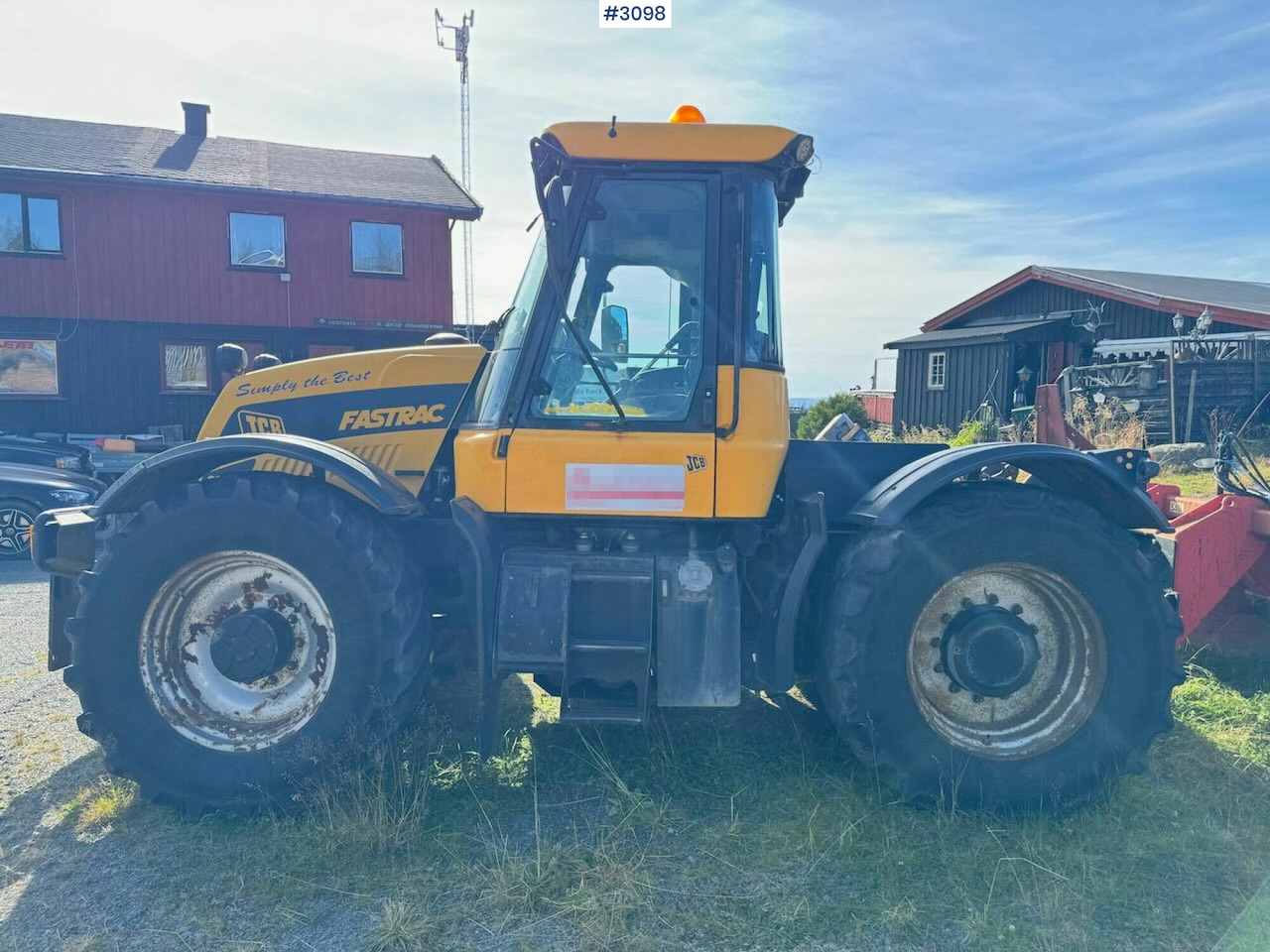 Tractor 2001 JCB Fastrac 3185 4x4. The plow rigged and two sets of tires.: foto 9 Tractor 2001 JCB Fastrac 3185 4x4. The plow rigged and two sets of tires.: foto 9