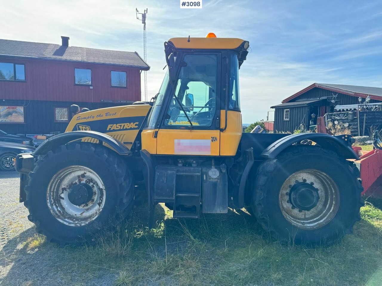 2001 JCB Fastrac 3185 4x4. The plow rigged and two sets of tires. - Tractor: foto 2 2001 JCB Fastrac 3185 4x4. The plow rigged and two sets of tires. - Tractor: foto 2