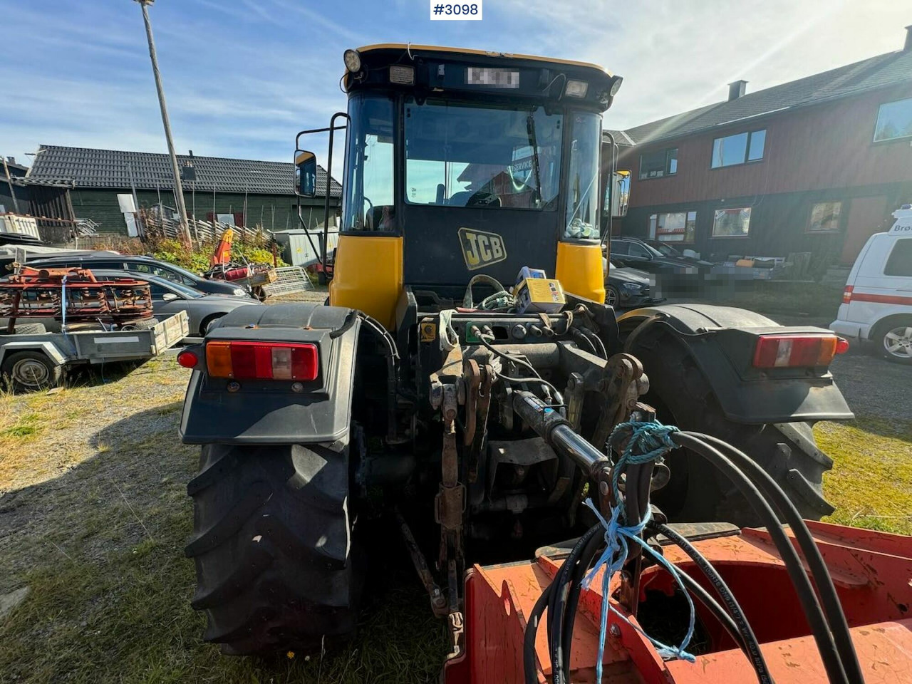 Tractor 2001 JCB Fastrac 3185 4x4. The plow rigged and two sets of tires.: foto 6 Tractor 2001 JCB Fastrac 3185 4x4. The plow rigged and two sets of tires.: foto 6