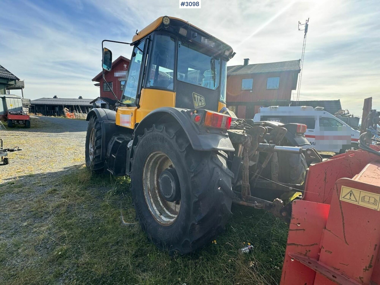 Tractor 2001 JCB Fastrac 3185 4x4. The plow rigged and two sets of tires.: foto 7 Tractor 2001 JCB Fastrac 3185 4x4. The plow rigged and two sets of tires.: foto 7