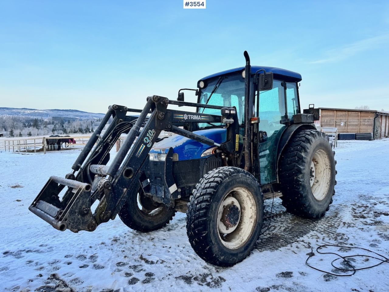 2003 New Holland TN75D 4x4 w/ Front Loader. 4000 hours! - Tractor: foto 4 2003 New Holland TN75D 4x4 w/ Front Loader. 4000 hours! - Tractor: foto 4