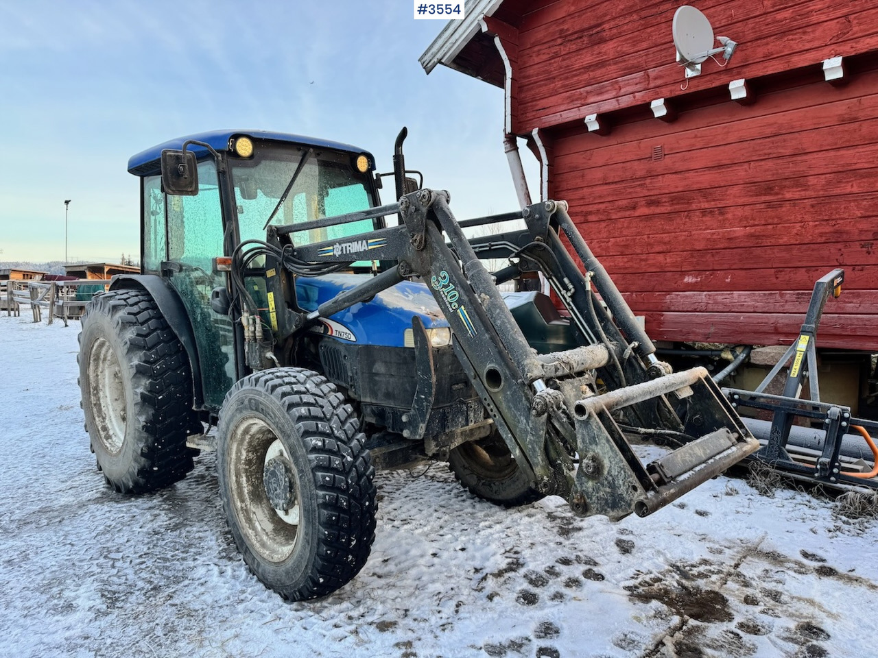 2003 New Holland TN75D 4x4 w/ Front Loader. 4000 hours! - Tractor: foto 3 2003 New Holland TN75D 4x4 w/ Front Loader. 4000 hours! - Tractor: foto 3