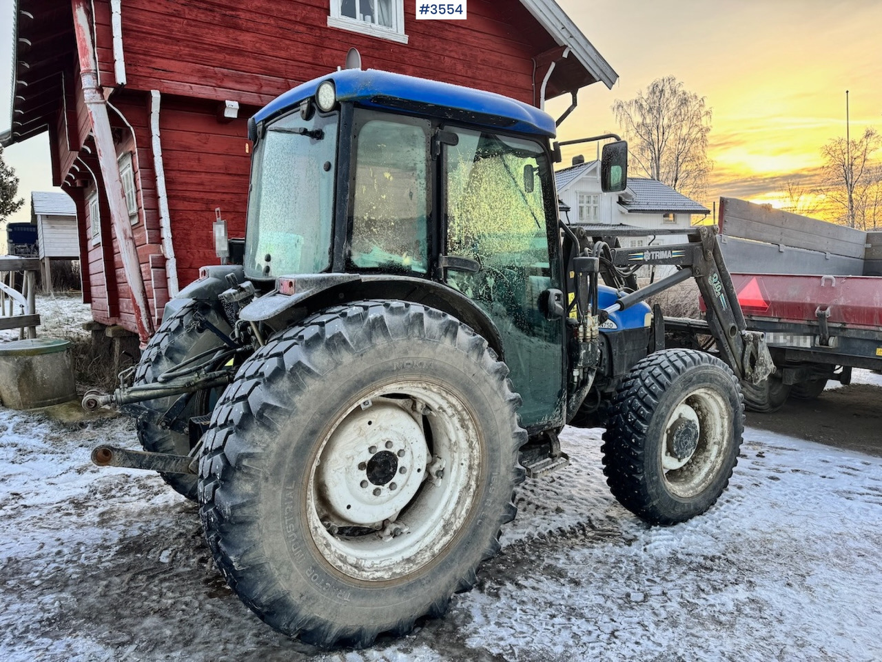 2003 New Holland TN75D 4x4 w/ Front Loader. 4000 hours! - Tractor: foto 5 2003 New Holland TN75D 4x4 w/ Front Loader. 4000 hours! - Tractor: foto 5