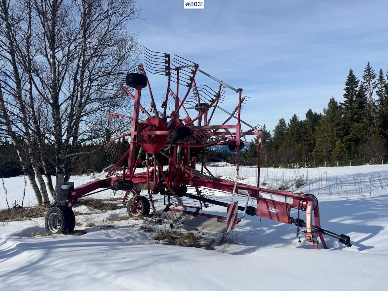 2005 JF M800 Pro Collector rake - Maquinaria de henificación: foto 3 2005 JF M800 Pro Collector rake - Maquinaria de henificación: foto 3