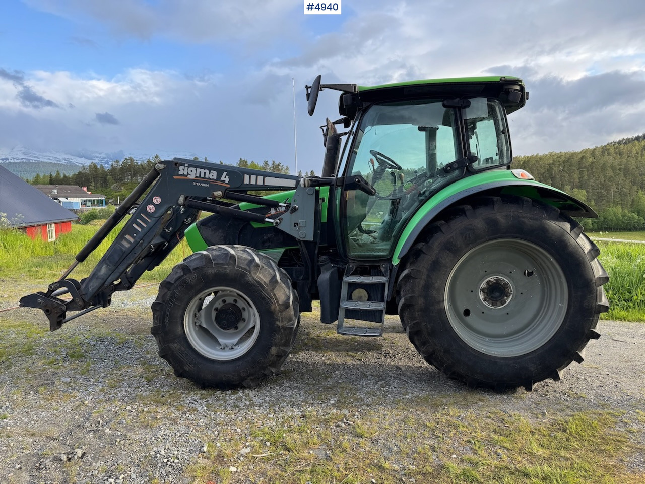 2006 Deutz-Fahr Agrotron K90 w/front loader. - Tractor: foto 3 2006 Deutz-Fahr Agrotron K90 w/front loader. - Tractor: foto 3