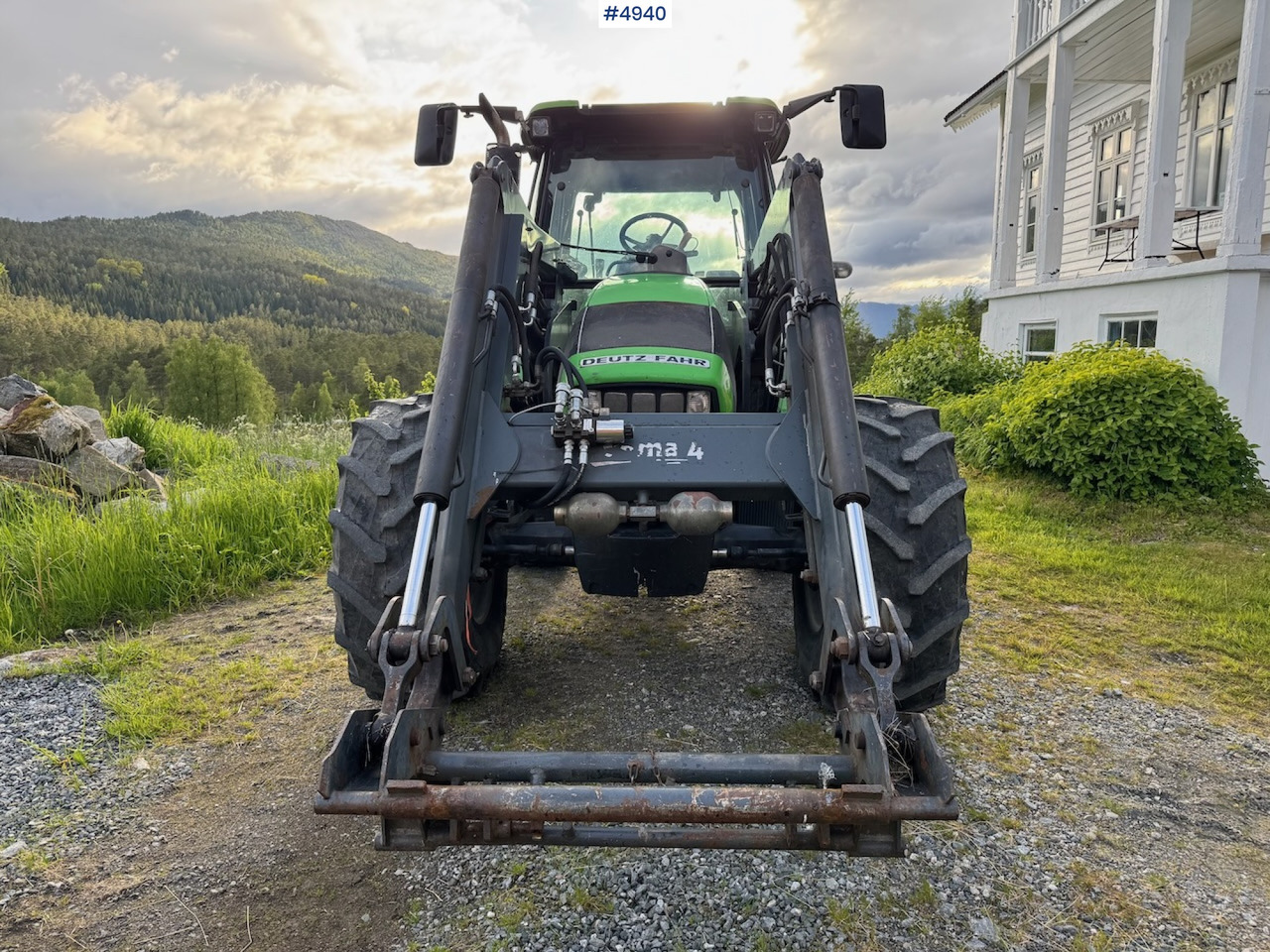 2006 Deutz-Fahr Agrotron K90 w/front loader. - Tractor: foto 4 2006 Deutz-Fahr Agrotron K90 w/front loader. - Tractor: foto 4