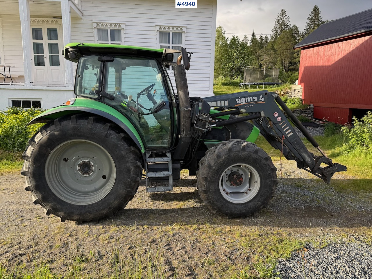 2006 Deutz-Fahr Agrotron K90 w/front loader. - Tractor: foto 1 2006 Deutz-Fahr Agrotron K90 w/front loader. - Tractor: foto 1