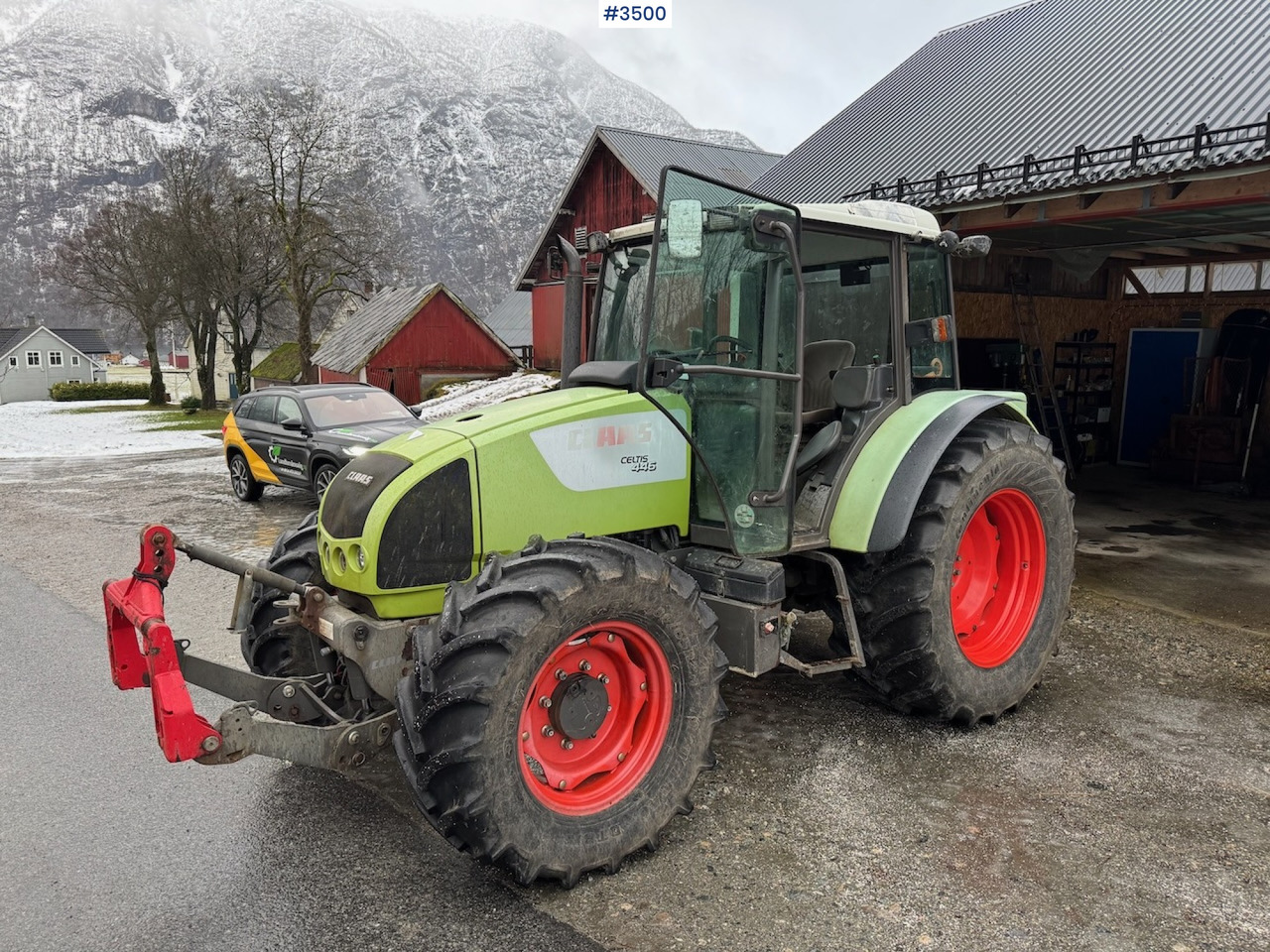 2008 Claas Celtis 446 mit Fronthydraulik - Tractor: foto 3 2008 Claas Celtis 446 mit Fronthydraulik - Tractor: foto 3
