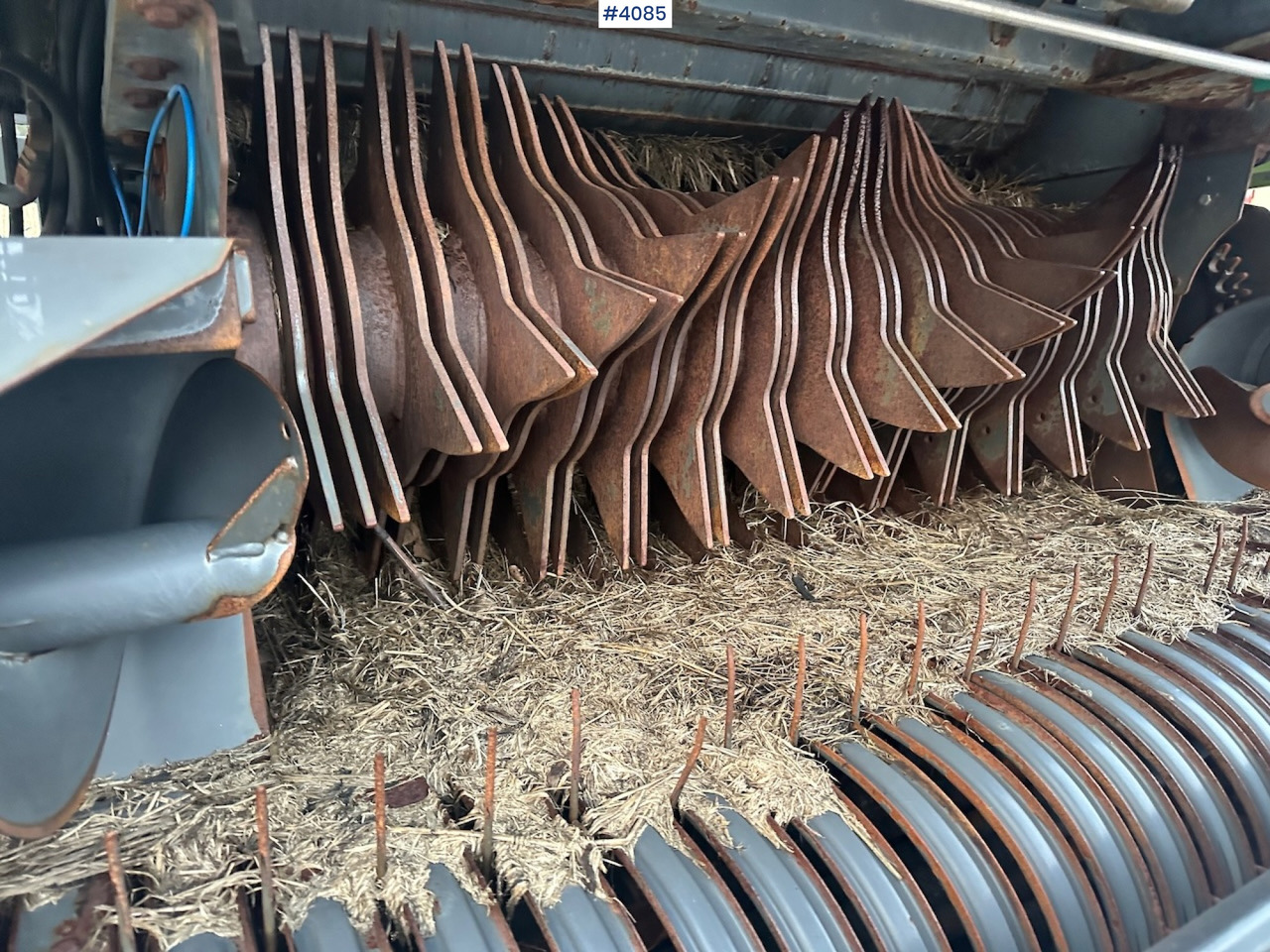 Maquinaria de henificación 2008 Claas Rollant 354 Rotocut round baler. small repair object: foto 11