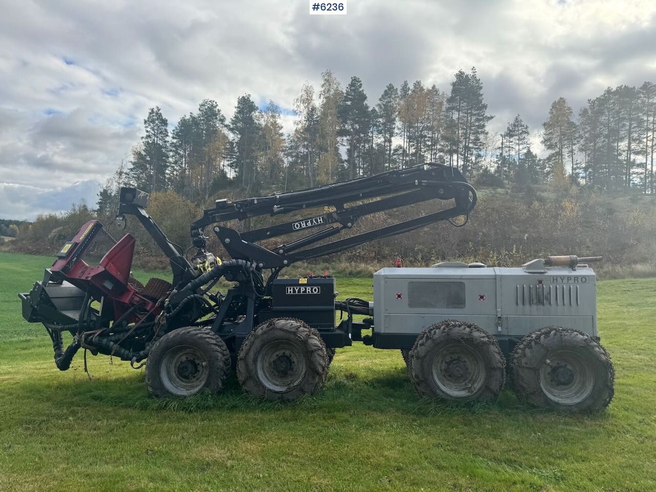 2008 Hypro 500LS harvesting machine with processor head and felling grapple - Procesadora forestal: foto 1 2008 Hypro 500LS harvesting machine with processor head and felling grapple - Procesadora forestal: foto 1
