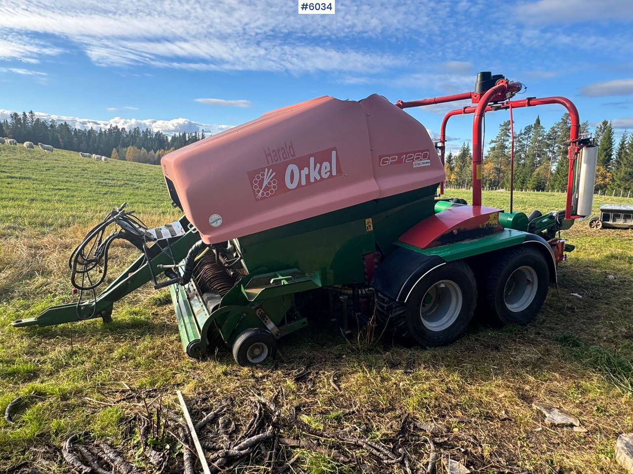 2008 Orkel 1260 round baler - Maquinaria de henificación: foto 5 2008 Orkel 1260 round baler - Maquinaria de henificación: foto 5