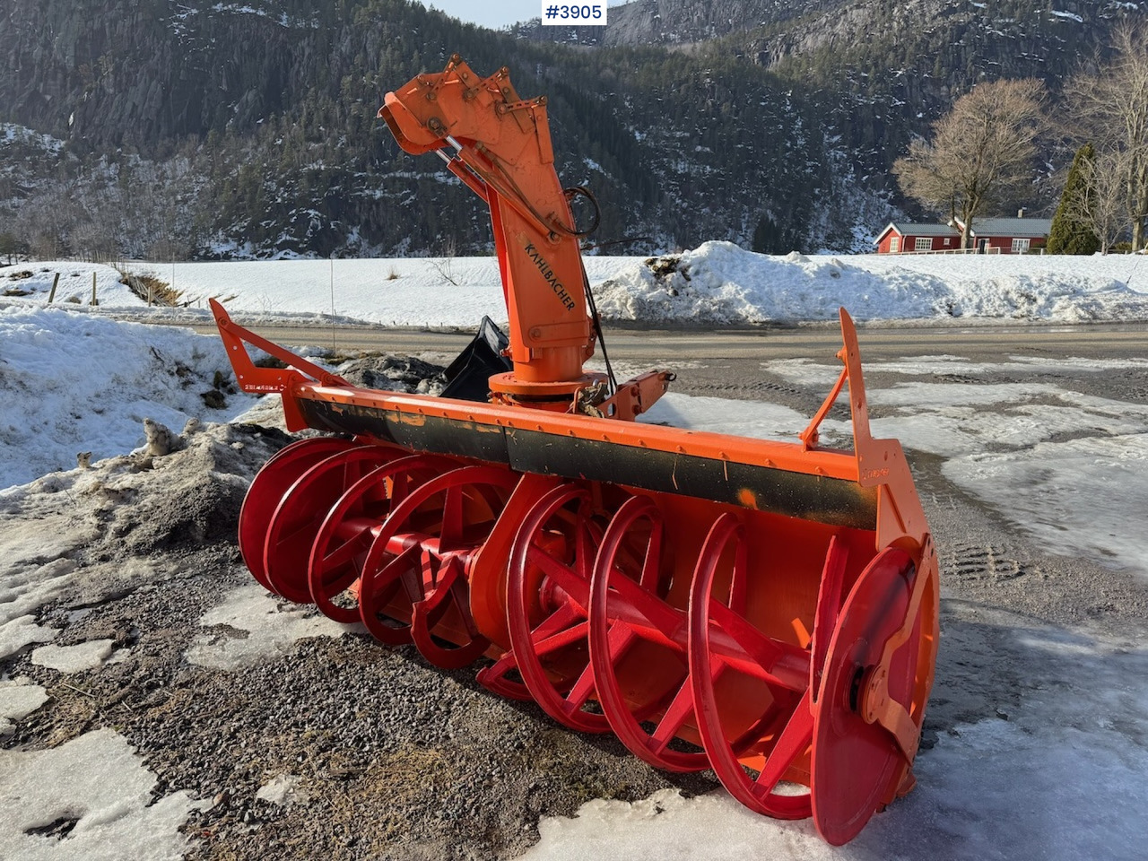 2011 Kahlbacher KFS 850/2700 snow thrower - Soplador de nieve: foto 1 2011 Kahlbacher KFS 850/2700 snow thrower - Soplador de nieve: foto 1