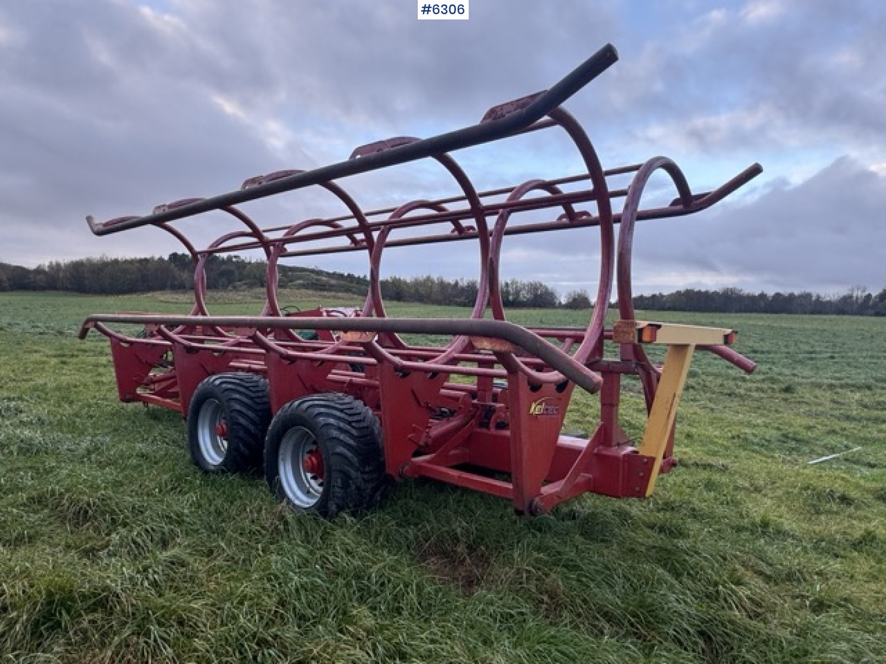 2011 Keltec round bale trailer - Maquinaria de henificación: foto 4 2011 Keltec round bale trailer - Maquinaria de henificación: foto 4