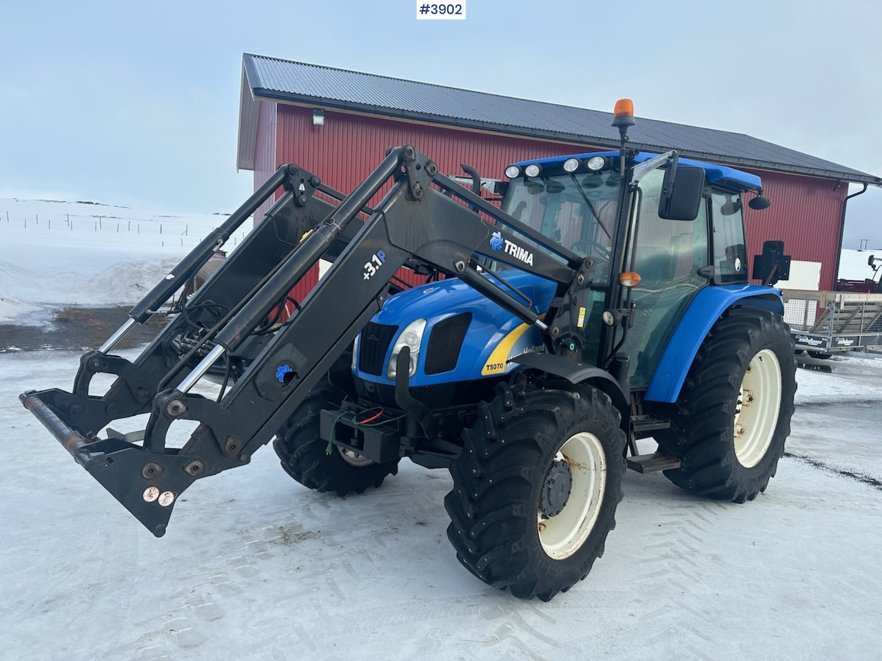 2011 New Holland T5070 4x4 m/ frontlaster - Tractor: foto 1 2011 New Holland T5070 4x4 m/ frontlaster - Tractor: foto 1