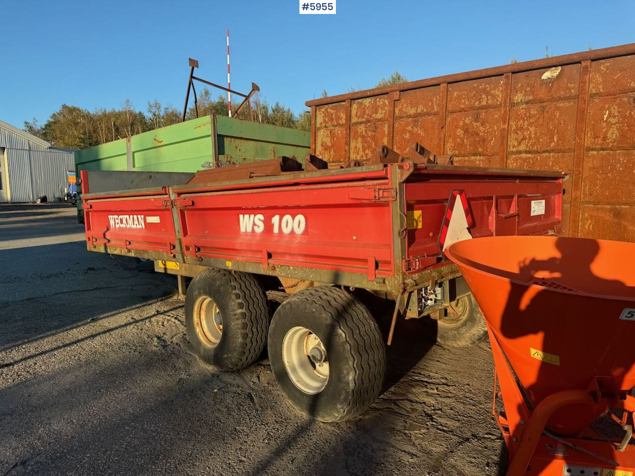 2011 Weckman WS100 - Remolque agrícola: foto 4 2011 Weckman WS100 - Remolque agrícola: foto 4