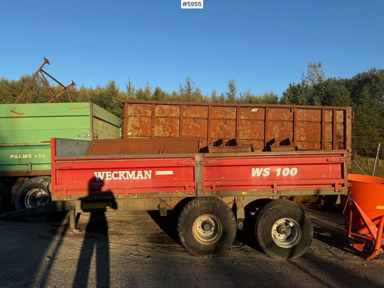 2011 Weckman WS100 - Remolque agrícola: foto 3 2011 Weckman WS100 - Remolque agrícola: foto 3