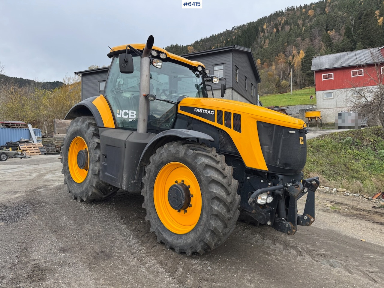 2012 JCB 8310 Fastrac w/ front hydraulics. - Tractor: foto 5 2012 JCB 8310 Fastrac w/ front hydraulics. - Tractor: foto 5