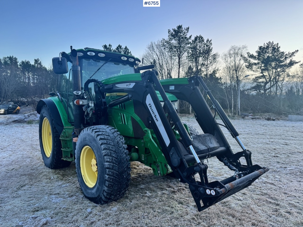 2013 John Deere 6125R w/ Front Hydraulics and Front Loader. - Tractor: foto 2 2013 John Deere 6125R w/ Front Hydraulics and Front Loader. - Tractor: foto 2