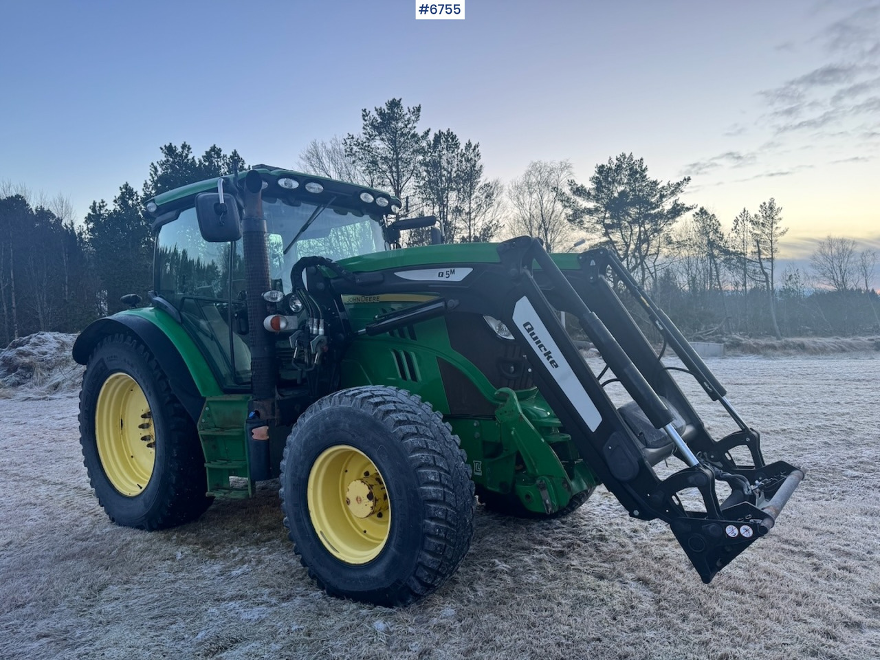 2013 John Deere 6125R w/ Front Hydraulics and Front Loader. - Tractor: foto 3 2013 John Deere 6125R w/ Front Hydraulics and Front Loader. - Tractor: foto 3