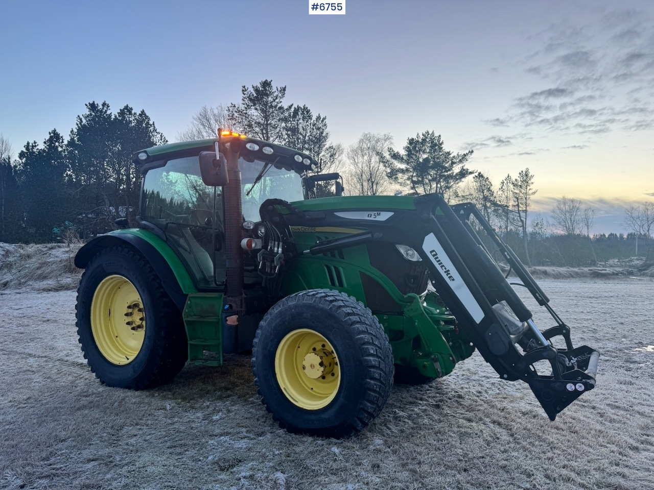 2013 John Deere 6125R w/ Front Hydraulics and Front Loader. - Tractor: foto 4 2013 John Deere 6125R w/ Front Hydraulics and Front Loader. - Tractor: foto 4