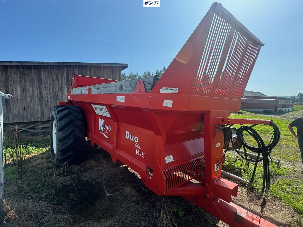 2014 Ktwo Duo 1000 Mk5 - Esparcidor de estiércol: foto 2 2014 Ktwo Duo 1000 Mk5 - Esparcidor de estiércol: foto 2