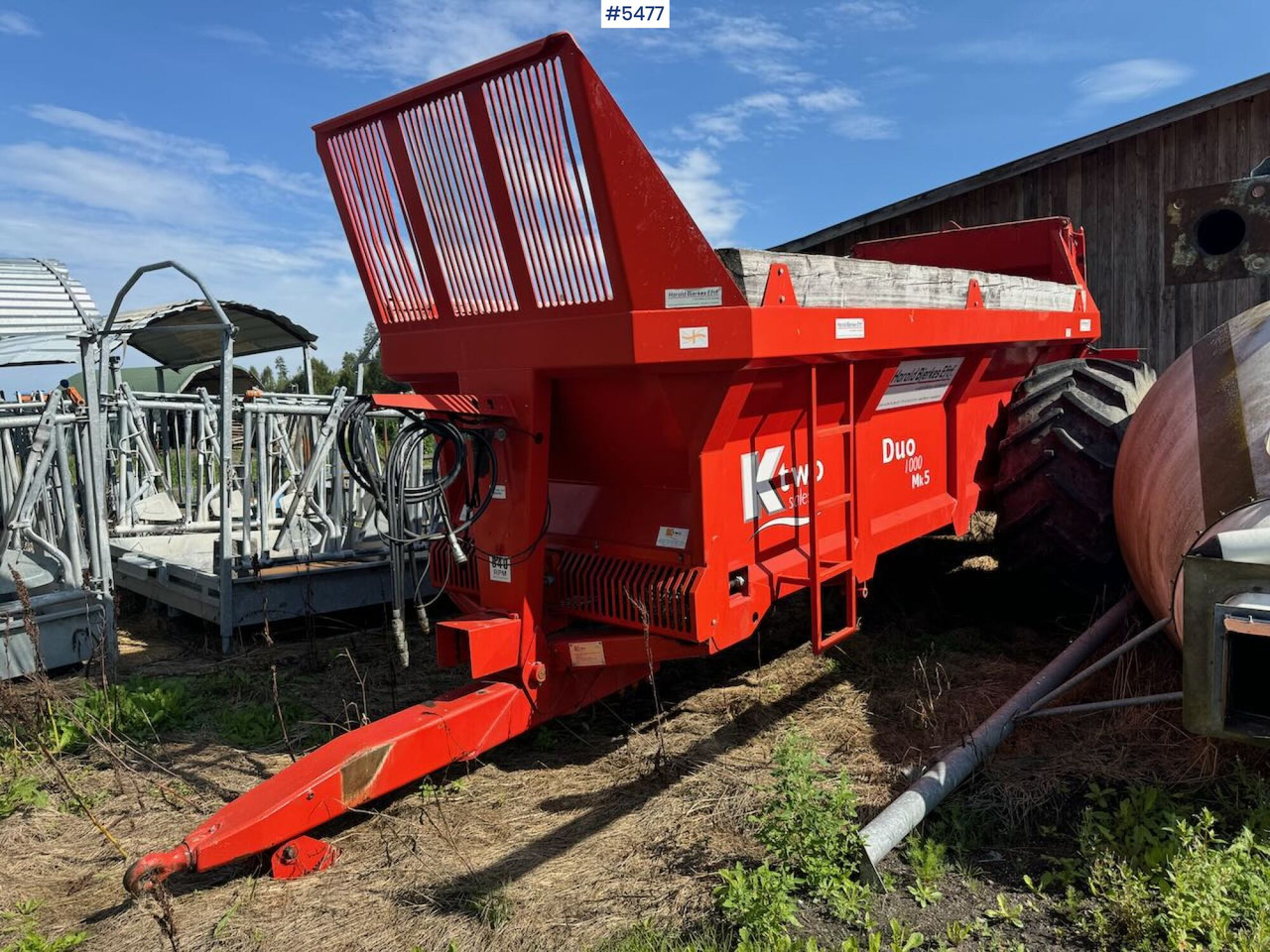 2014 Ktwo Duo 1000 Mk5 - Esparcidor de estiércol: foto 5 2014 Ktwo Duo 1000 Mk5 - Esparcidor de estiércol: foto 5