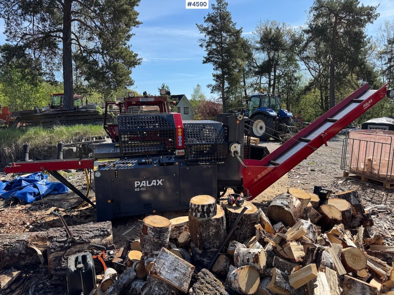 2015 Palax KS 45S - Astilladora de leña: foto 3 2015 Palax KS 45S - Astilladora de leña: foto 3