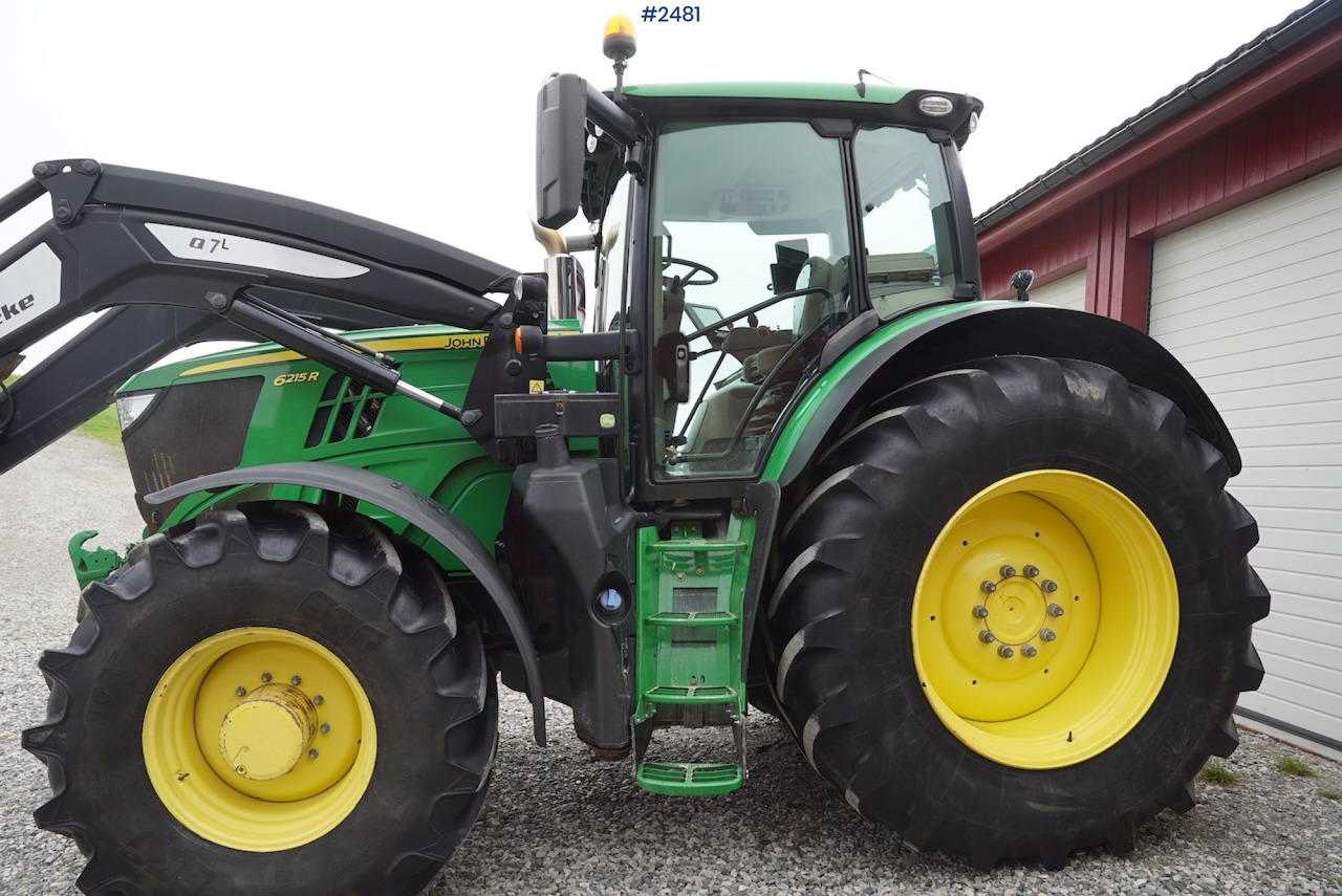 2017 John Deere 6215R w/Quicke loader and front hydraulics - Tractor: foto 4 2017 John Deere 6215R w/Quicke loader and front hydraulics - Tractor: foto 4