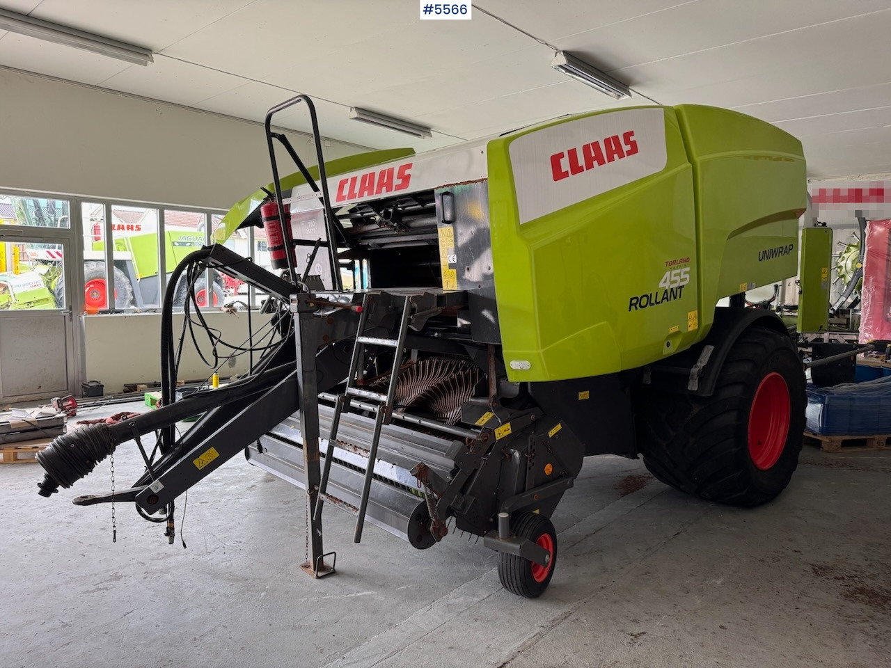 Maquinaria de henificación 2019 Claas Rollant 455 Uniwrap: foto 8 Maquinaria de henificación 2019 Claas Rollant 455 Uniwrap: foto 8