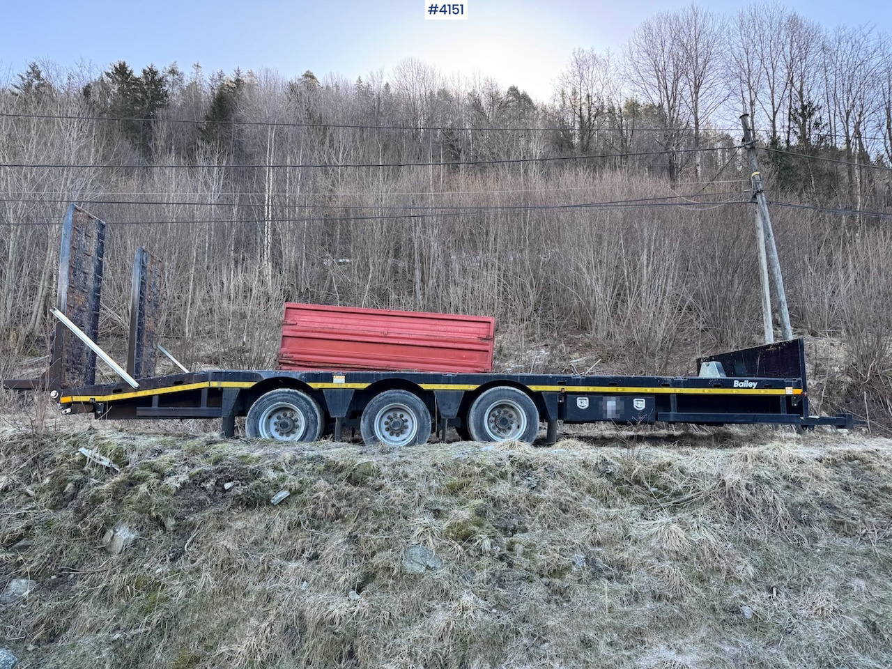 2020 Bailey 24 T Low Loader Machine Trolley - Góndola rebajadas remolque: foto 2 2020 Bailey 24 T Low Loader Machine Trolley - Góndola rebajadas remolque: foto 2