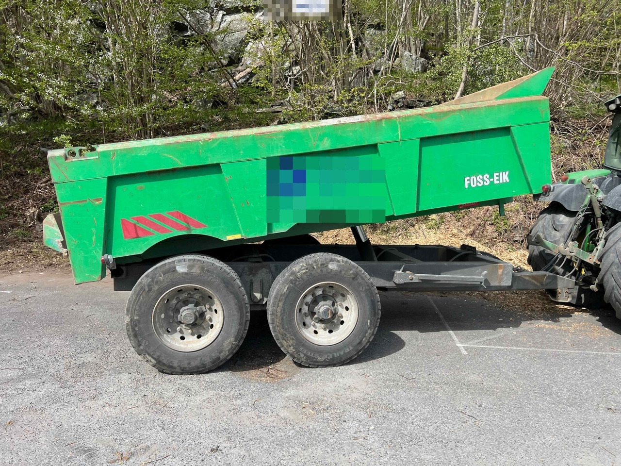 2020 Foss Eik 5.150 2 axle tractor trailer - Remolque agrícola: foto 1 2020 Foss Eik 5.150 2 axle tractor trailer - Remolque agrícola: foto 1