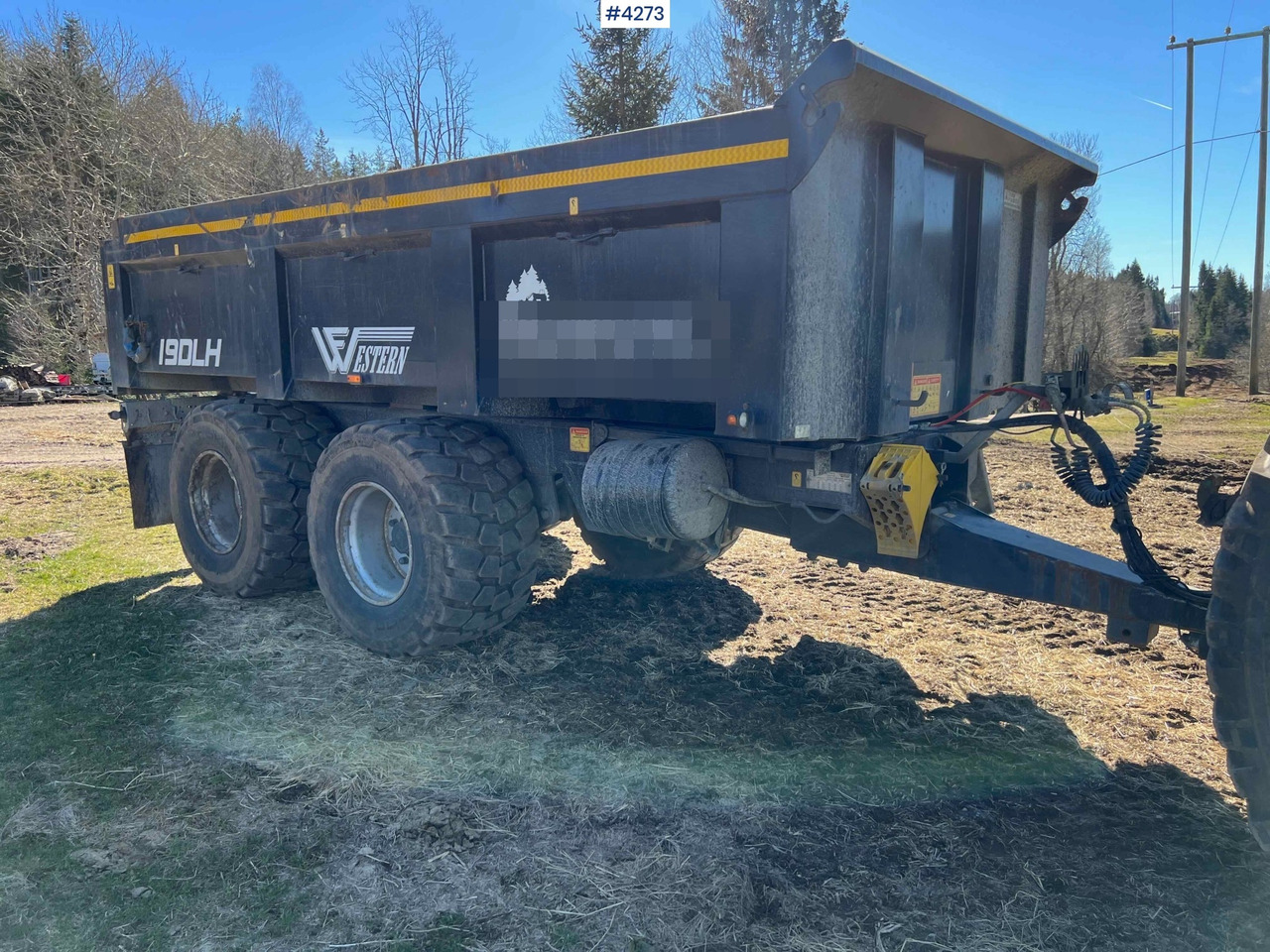 2020 Richard Western wf19DLH 2 axle dump trailer for tractor - Remolque volquete agrícola: foto 1 2020 Richard Western wf19DLH 2 axle dump trailer for tractor - Remolque volquete agrícola: foto 1