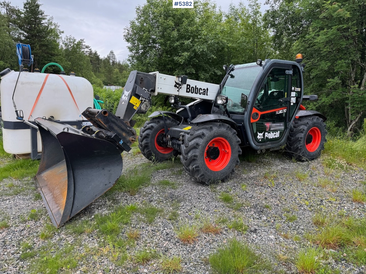 2021 Bobcat TL30.70DB m/ bucket, pallet fork and 4 chains. - Carretilla elevadora: foto 3 2021 Bobcat TL30.70DB m/ bucket, pallet fork and 4 chains. - Carretilla elevadora: foto 3