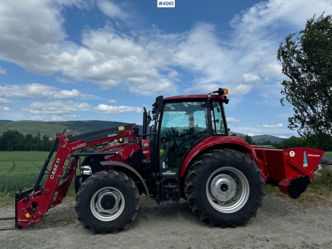 Tractor 2021 Case IH Famall 75C w/ front loader. 150 Hours!: foto 9