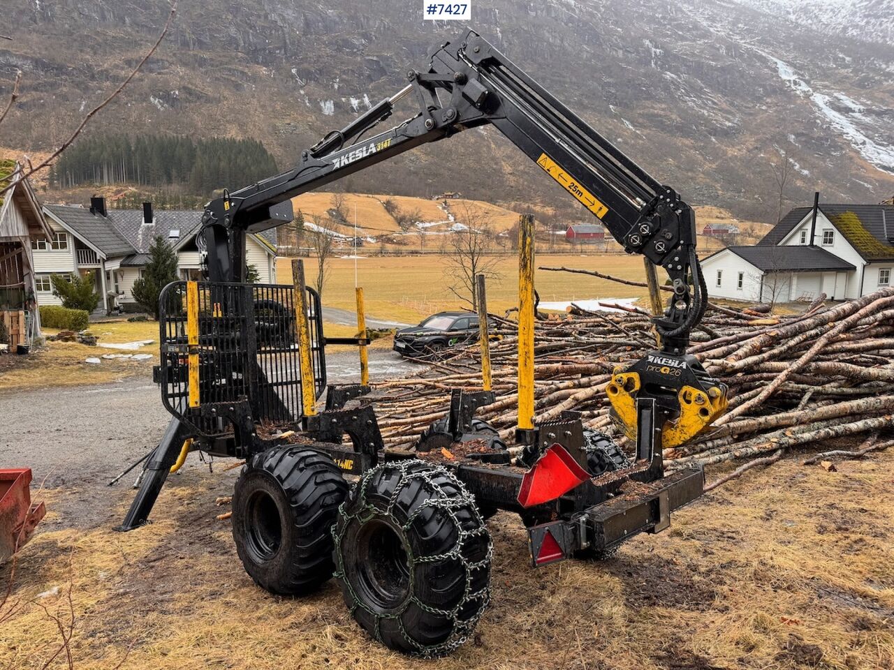 2023 Kesla 114ND with 314T Crane - Remolque maderero: foto 5 2023 Kesla 114ND with 314T Crane - Remolque maderero: foto 5
