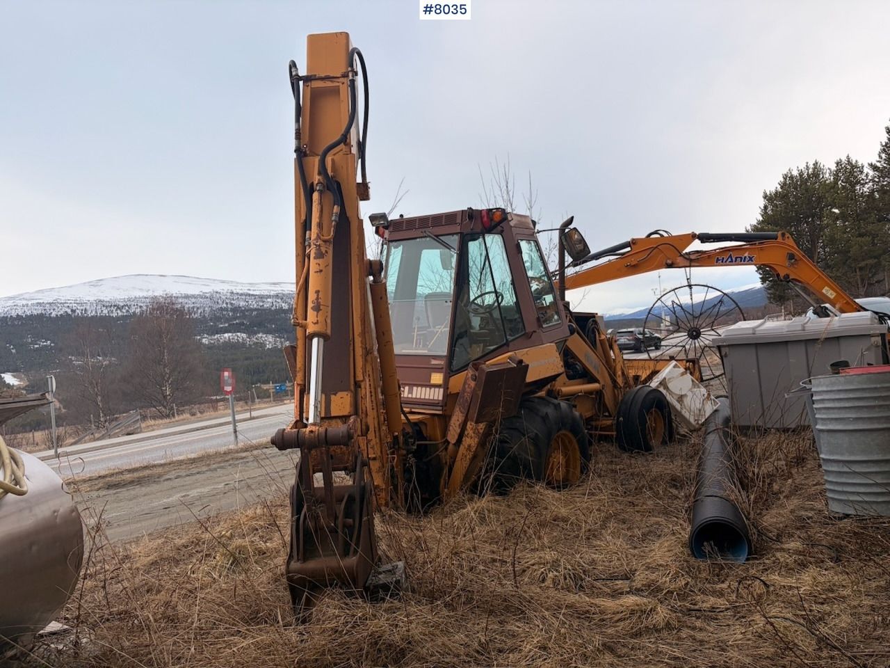 CASE 680K EXCAVATOR / BACKHOE 1988 – REP. OBJECT / PARTS MACHINE - Excavadora: foto 4 CASE 680K EXCAVATOR / BACKHOE 1988 – REP. OBJECT / PARTS MACHINE - Excavadora: foto 4