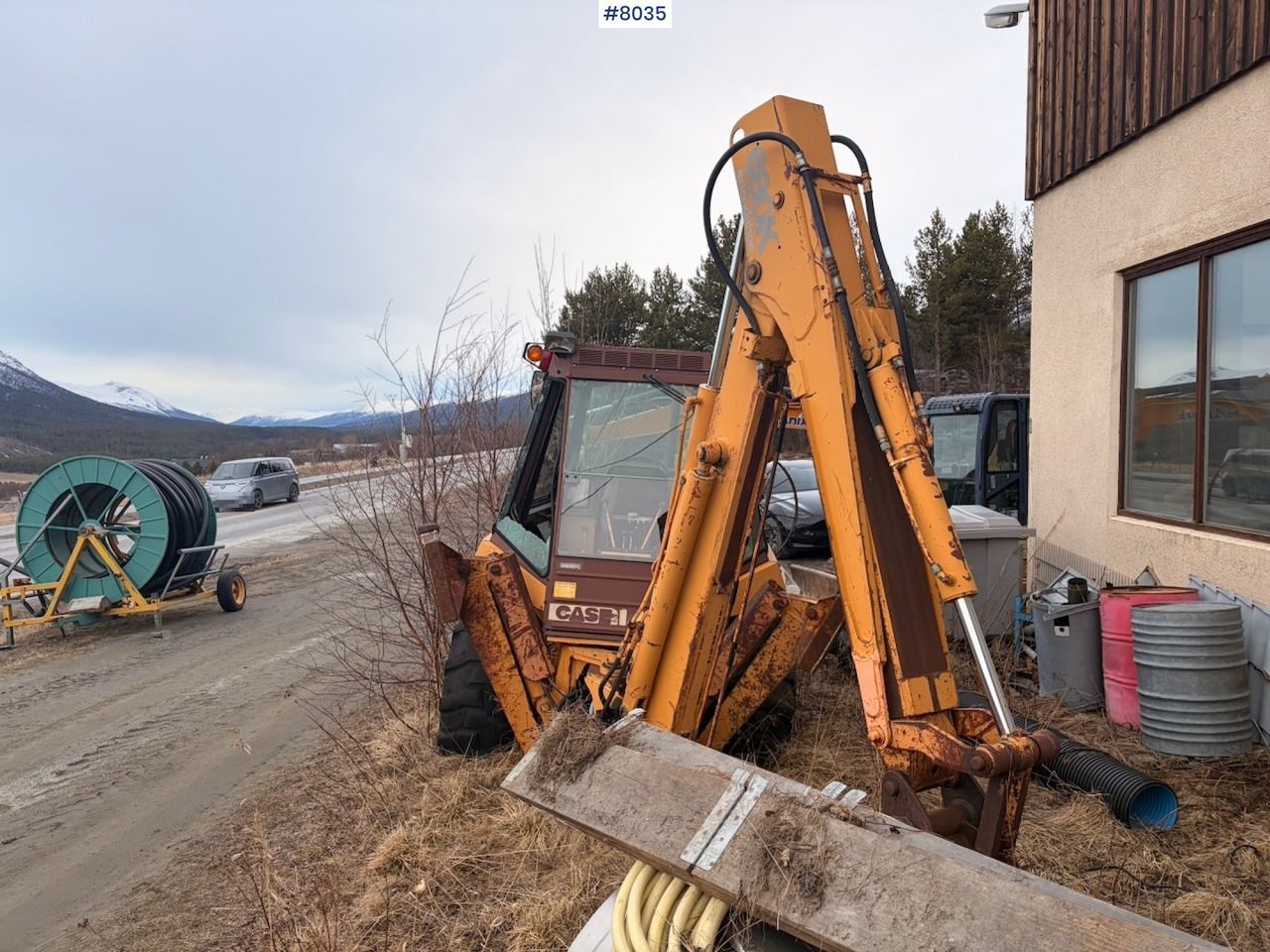 CASE 680K EXCAVATOR / BACKHOE 1988 – REP. OBJECT / PARTS MACHINE - Excavadora: foto 3 CASE 680K EXCAVATOR / BACKHOE 1988 – REP. OBJECT / PARTS MACHINE - Excavadora: foto 3