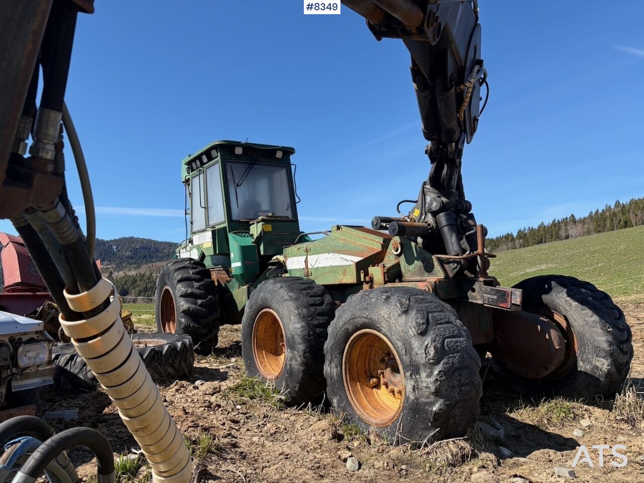 FMG 1870 Forestry harvester with thinning head – for repair / parts machine - Procesadora forestal: foto 2 FMG 1870 Forestry harvester with thinning head – for repair / parts machine - Procesadora forestal: foto 2