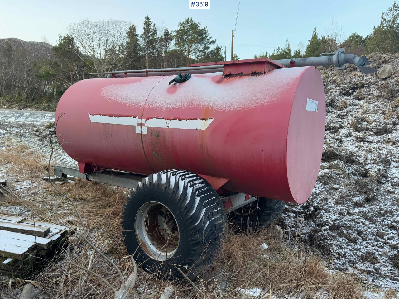 Fertilizer tank 6000 liters - Cuba de purín: foto 4 Fertilizer tank 6000 liters - Cuba de purín: foto 4