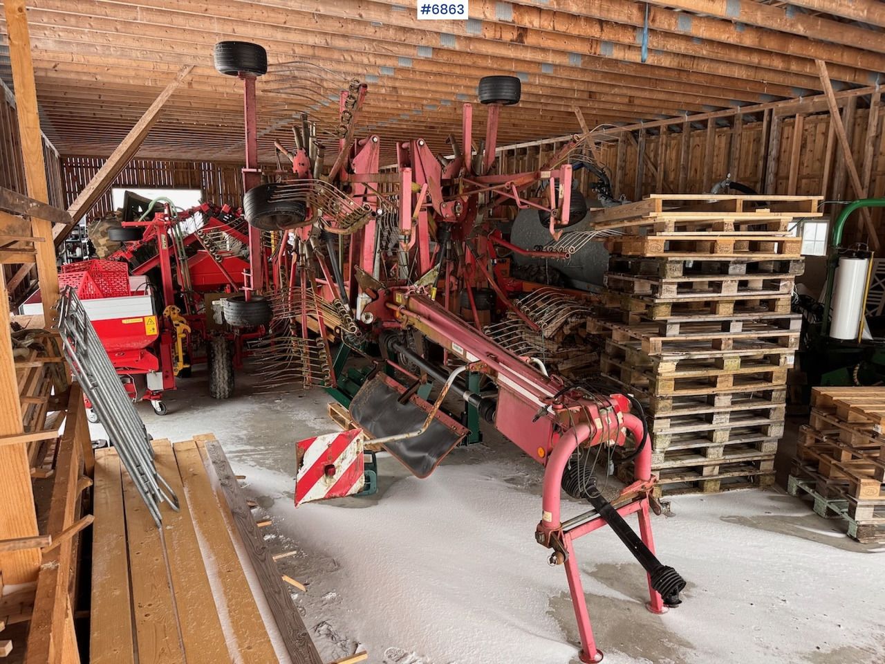 JF STOLL M800 Pro Collector Rake. - Maquinaria de henificación: foto 3 JF STOLL M800 Pro Collector Rake. - Maquinaria de henificación: foto 3